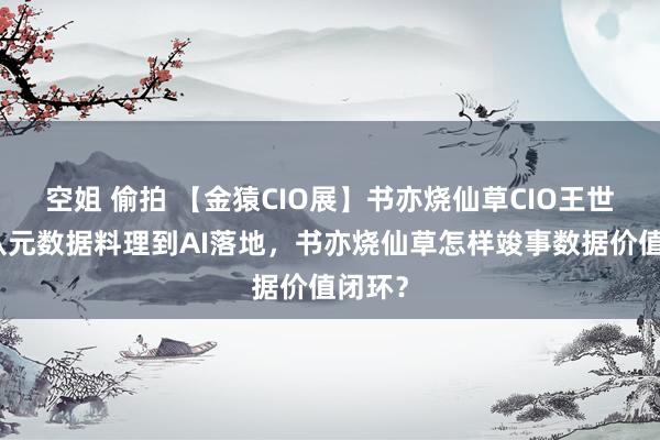 空姐 偷拍 【金猿CIO展】书亦烧仙草CIO王世飞：从元数据料理到AI落地，书亦烧仙草怎样竣事数据价值闭环？