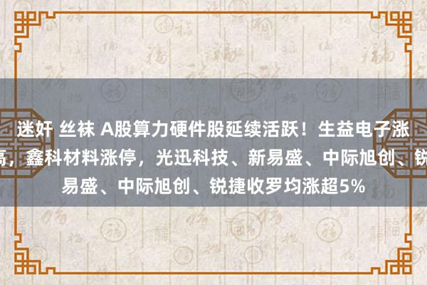 迷奸 丝袜 A股算力硬件股延续活跃！生益电子涨超10%创历史新高，鑫科材料涨停，光迅科技、新易盛、中际旭创、锐捷收罗均涨超5%