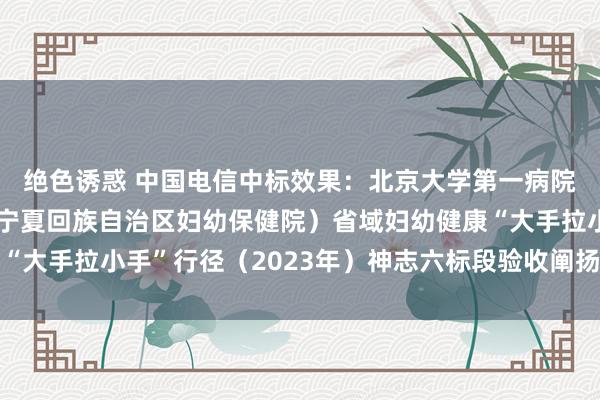 绝色诱惑 中国电信中标效果：北京大学第一病院宁夏妇男儿童病院（宁夏回族自治区妇幼保健院）省域妇幼健康“大手拉小手”行径（2023年）神志六标段验收阐扬验见效果公告